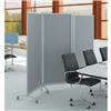 Pareti divisorie Paperflow - 76x44x170 cm - grigio (conf. da 2 pezzi)