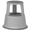 Sgabello con ruote rientranti 5 Star - metallo - grigio - 43 cm