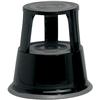 Sgabello con ruote rientranti 5 Star - metallo - nero