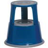 Sgabello con ruote rientranti 5 Star - metallo - blu - 43 cm