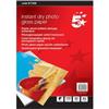 Carta fotografica 5 Star - inkjet - 10x15 cm - A6 - lucida - 260 g/mq (conf. 50)