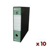 Registratori a leva 5 Star - commerciale - dorso 8 - 23x31 cm - verde (conf. 10 pezzi)