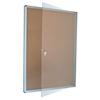 Bacheca per interni in sughero 5 Star - 9xA4 - 74x4,7x101 cm - verticale
