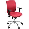 Sedia ergonomica Cadrega 5 Star - acrilico - rosso