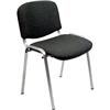 Sedia visitatore Cadrega 5 Star - acrilico - grigio - (conf. da 2 sedie) Sedia visitatore Cadrega 5 Star - acrilico - grigio - (conf. da 2 sedie)