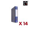 Registratori a leva 5 Star - blu - dorso 5 - 23x31 cm (conf. 14 pezzi) Registratori a leva 5 Star - blu - dorso 5 - 23x31 cm (conf. 14 pezzi)