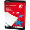 Carta A3 economica 5 Star - multifunzione per ufficio - 80 g/mq (500 fogli) Carta A3 economica 5 Star - multifunzione per ufficio - 80 g/mq (500 fogli)