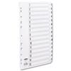 Concord Commercial Dividers Europunched 1-15 Clear Tabs A4 - 09101
