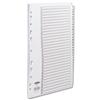 Concord Commercial Dividers Europunched 1-31 Clear Tabs A4 - 08501