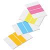 Index Tabs Self Adhesive Assorted Fluorescent 38mm [Pack 24]