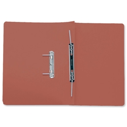 Concord Transfer Spring Files 300gsm 38mm Foolscap Red Ref 22208 [Pack 25]