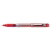 Pilot V5 Rollerball Pen Rubber Grip Needle Point 0.5mm Tip 0.3mm Line Red Ref BXGPNV502 [Pack 12]