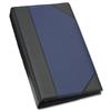 Goldline De Luxe Business Card Binder PVC A-Z Index - DBCB4-BLUZ