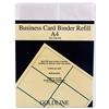 Goldline Card Holder Refill Sheets for De Luxe Card Holder - GBC9-RZ