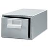 Bisley Card Index Cabinet 1 Drawer for 203x127mm 8x5in Cards 271x403x206mm Grey Ref FCB15-73