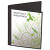 Elba Vision Presentation Ring Binder PVC 2 O-Ring 25mm Size A4 Black Ref 100080891 [Pack 10]