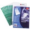 Rexel CKP Pocket Reinforced Green Strip Top-opening A4 Glass - 12265