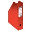 Bantex Concept Magazine Rack File Plastic 70mm A4 Red Ref 100080959 [Pack 5]