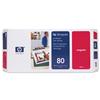 Hewlett Packard [HP] No. 80 Inkjet Printhead and Cleaner - C4822A