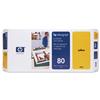 Hewlett Packard [HP] No. 80 Inkjet Printhead and Cleaner - C4823A
