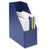 Magazine Rack File Plastic Jumbo 110mm Blue A4 [Pack 5]. [Pack 5].