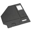 Magazine Rack File Plastic Jumbo 110mm Black A4 [Pack 5] [Pack 5]