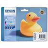 Epson T0556 Inkjet Cartridge Duck [Pack 4] - C13T05564010