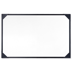 Leathercraft Commercial Blotter Half Demy W445xD285mm Black Ref 2159KB1
