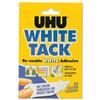 UHU White Tack Mastic Adhesive Non-staining Handy Pack Ref 2633 [Pack 12]