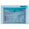 Snopake Polyfile Classic Wallet File Polypropylene Foolscap Blue Ref 1
