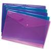 Snopake Polyfile Electra Wallet File Polypropylene A3 Assorted Ref 11185 [Pack 5]