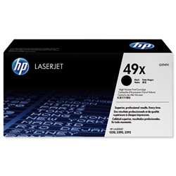 Hewlett Packard (HP) 49X High Yield Toner Black for 1320 LaserJet Ref Q5949X