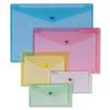 Snopake Polyfile Classic Wallet File Polypropylene DL Assorted Ref 10070 [Pack 5]