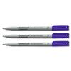 Staedtler Fine 0.6 Line Width Blue Marker Pen [Pack 10] - 316-3