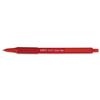 BiC Soft Feel Clic Grip Ball Pen 0.3mm Line Red [Pack 12] - 837399