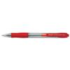 Pilot Super Grip Ball Pen Retractable 1.0mm Tip 0.4mm Line Red Ref BPGP10RM02 [Pack 12]