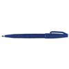 Pentel Sign Pen S520 1mm Line Blue [Pack 12] - S520-C