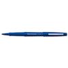 Paper Mate Fine Line Marker Nylon 0.8mm Blue Pack 12 - S0191013