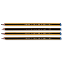 Staedtler 120 Noris Pencil Cedar Wood H Blue Cap Ref 120-H [Pack 12]