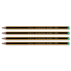 Staedtler 120 Noris Pencil Cedar Wood 2H Green Cap Ref 120-4 [Pack 12]