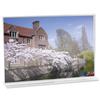 Stand Up Sign Holder Double Sided Landscape A4 Clear
