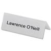 Seminar Sign Holder Tent Shaped A5 Clear