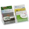 Business Card Holder Desktop 8 Pockets Clear