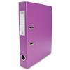 Elba Mini Lever Arch File PVC 50mm Spine A4 Purple [Pack 10] - 100082