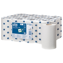 Reflex Mini Centrefeed Rolls Tissue 1-ply 200mm x 125m Ref 4010954 [Pack 12]