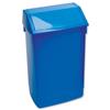 Flip Top Bin Composite Plastic 54 Litres Blue