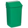 Flip Top Bin Composite Plastic 54 litres Green - 510797