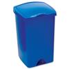 Addis Lift-up Top Bin Composite Plastic W340xD380xH590mm 48 Litres Blue Ref 9715