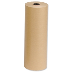 Ambassador Kraft Paper Strong Thick for Packaging Roll 70gsm 500mmx300m Brown Ref