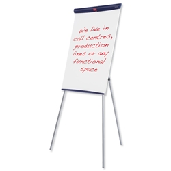 Nobo Shark Easel Drywipe Magnetic with Side Arms/Pad/Hooks H1100-1870mm Board Ref 1901918